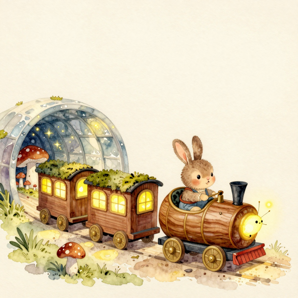 Bunubu and the Glowworm Train