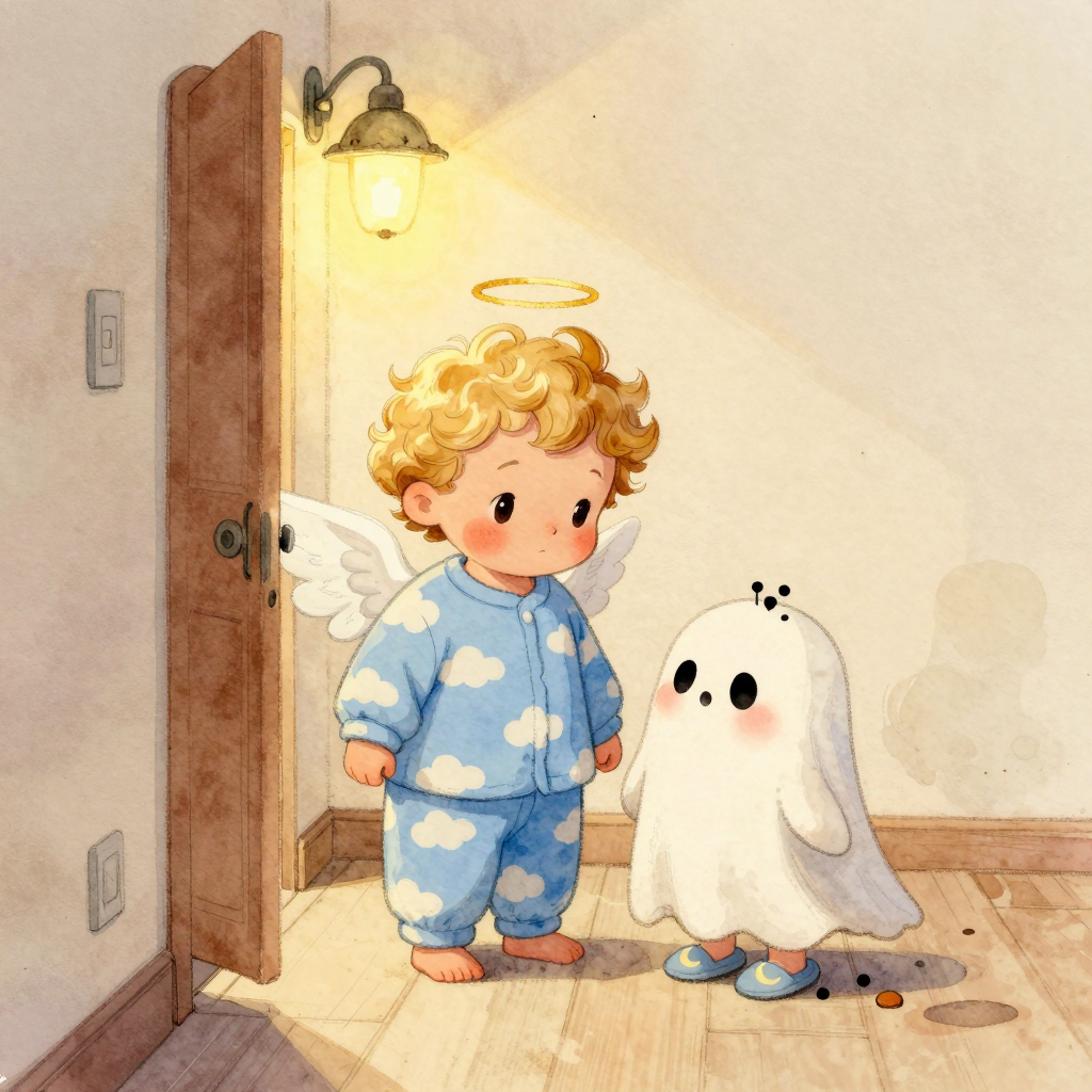 Chibub and the Grumpy Ghost Upstairs