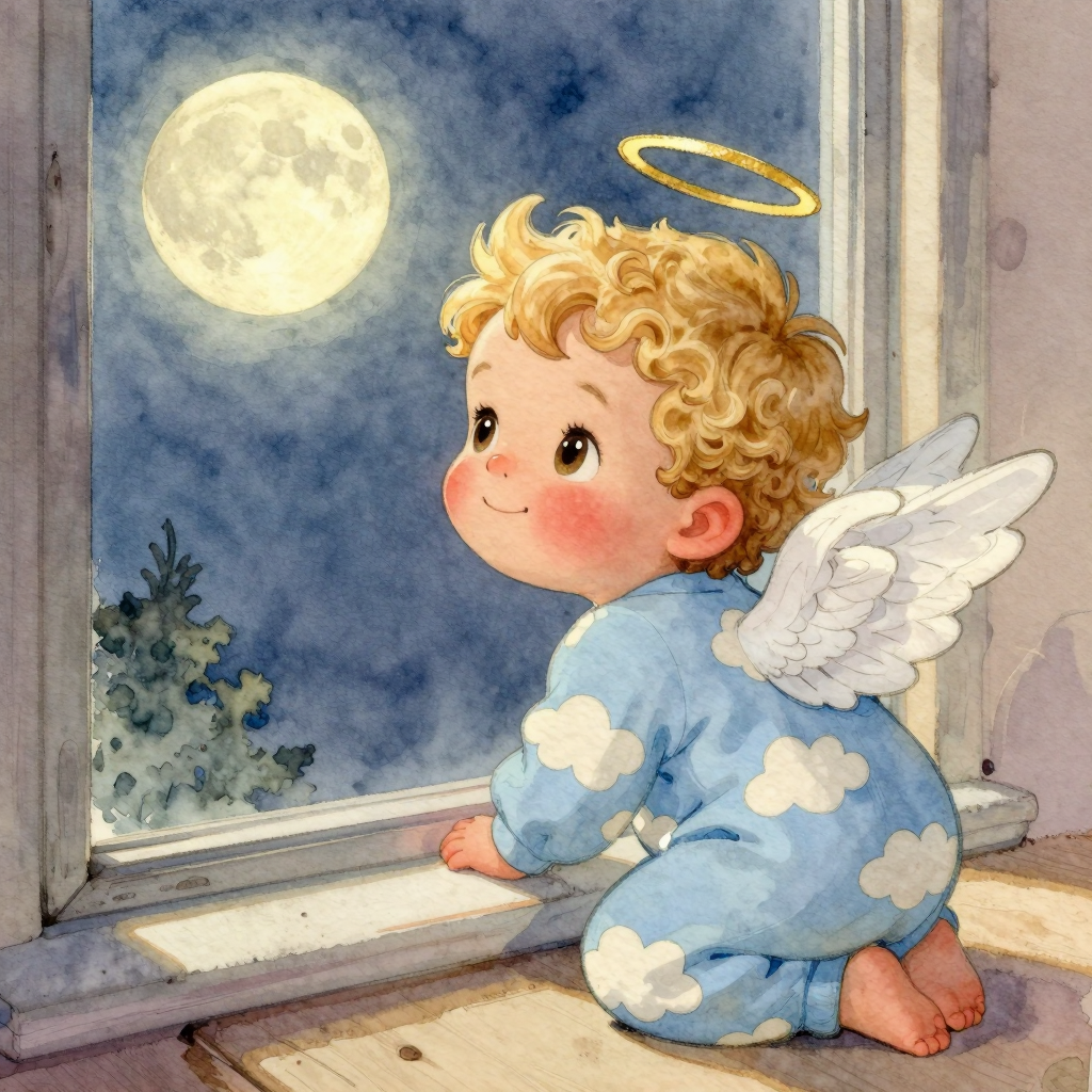 A Winking Moon