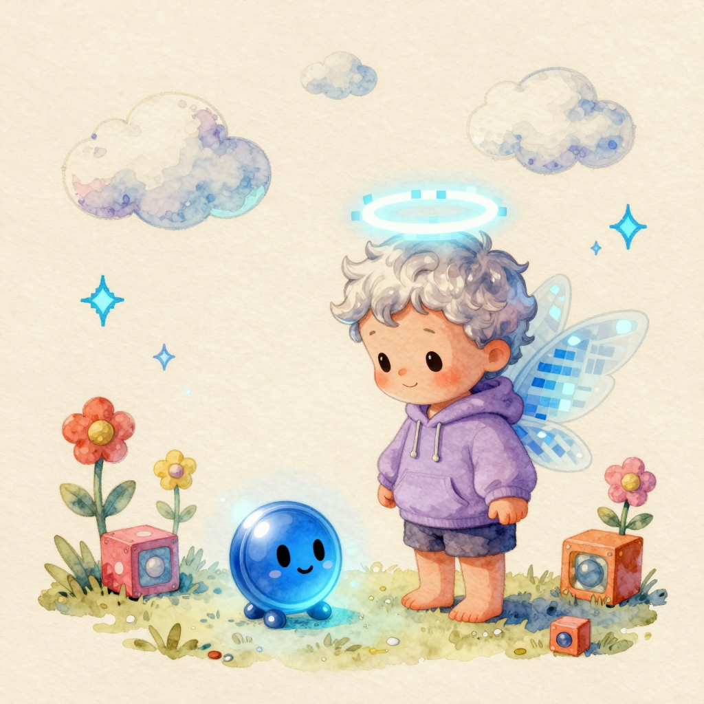 Glitchub and the Blue Button
