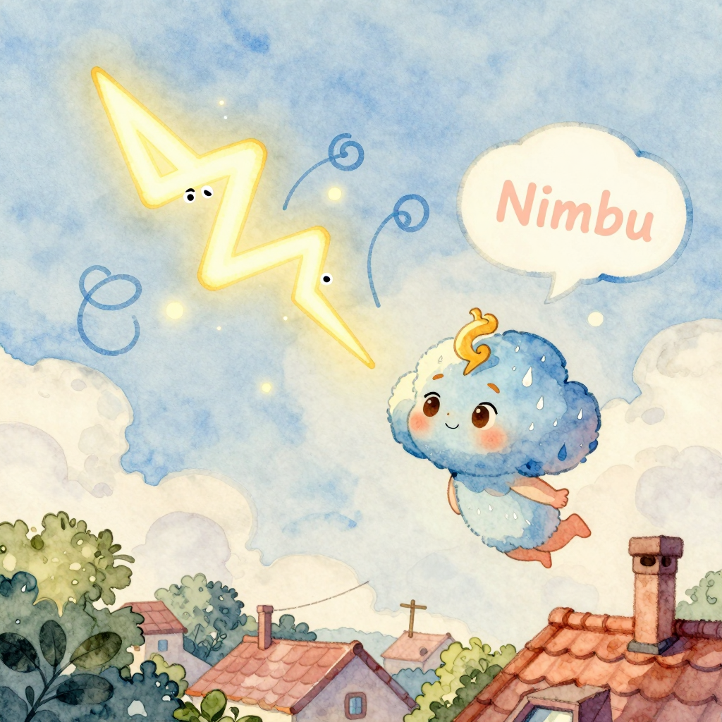 Nimbu and the Lightning Scribble
