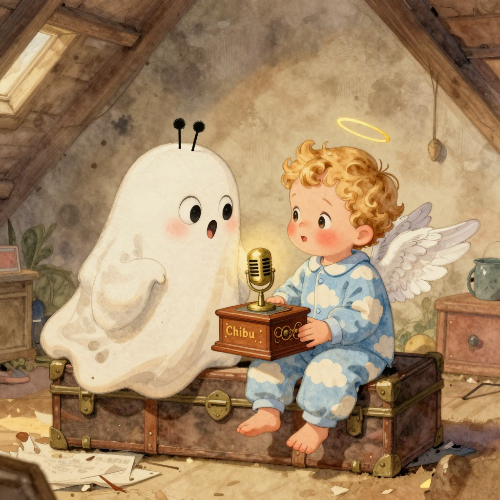 Appy and the Tiny Podcast in the Attic