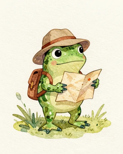 Frumpy with Crumpled Wonder Map