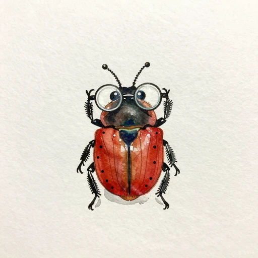 Lola Ladybug portrait