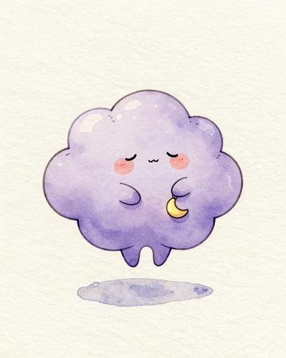Luluma with Moon-Puff Pillow