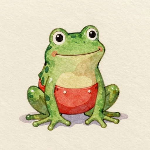 Ribbit portrait