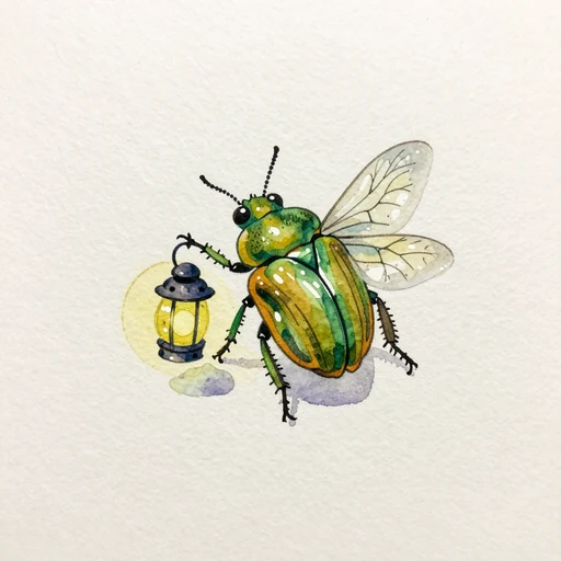 Twinkle Beetle portrait
