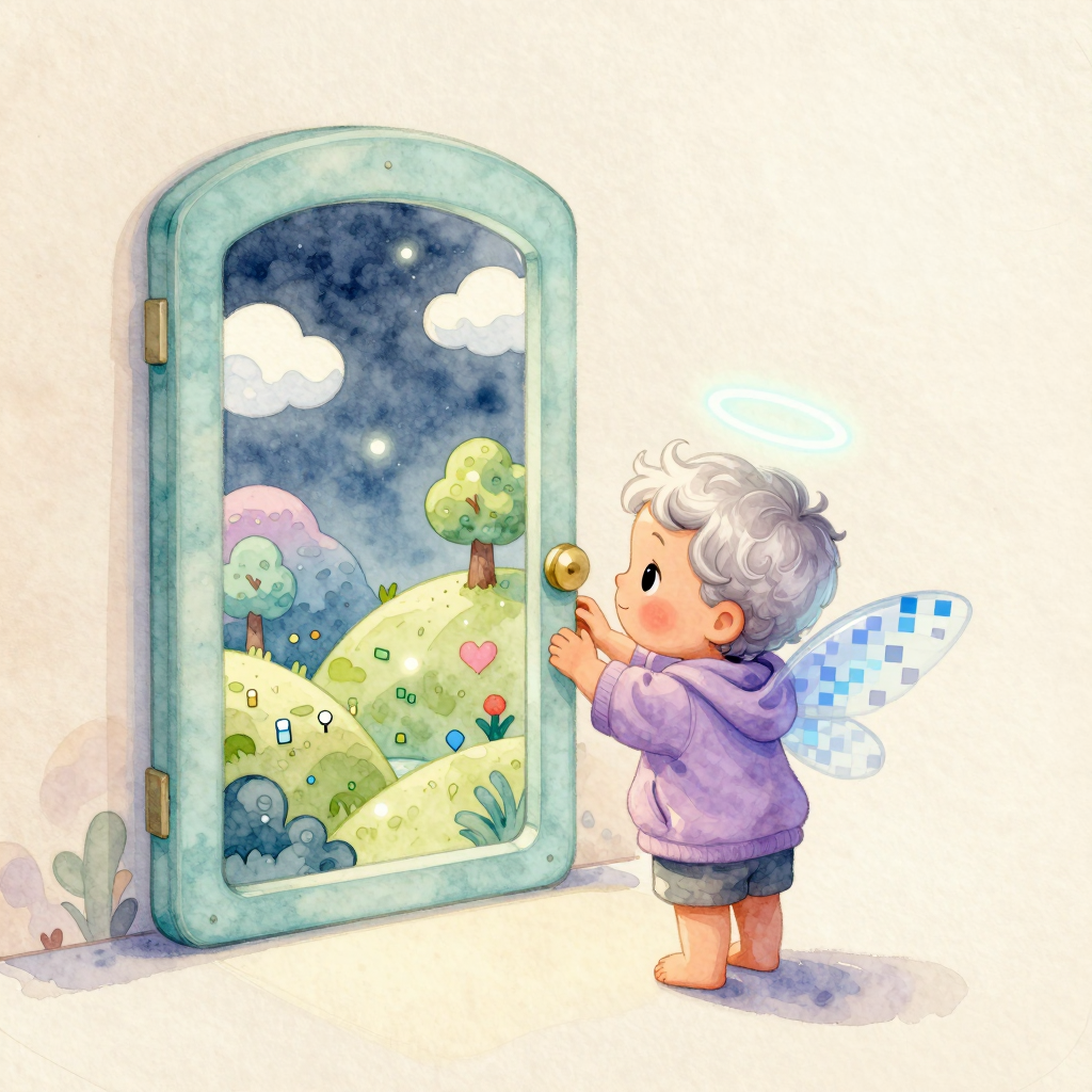 Glitchub and the Secret Screen Door
