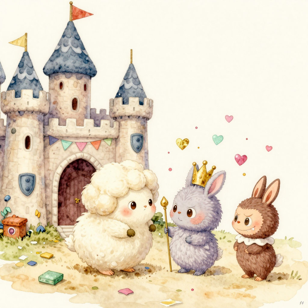 Mochimop and the Dust Bunny King