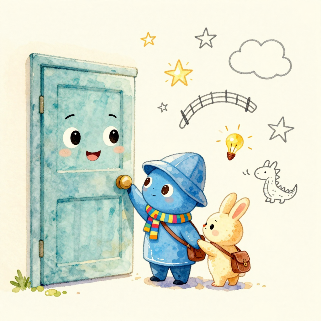 Pipixel and the Imaginary Door