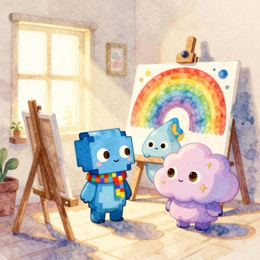 Pipixel and the Too-Many-Colors Day