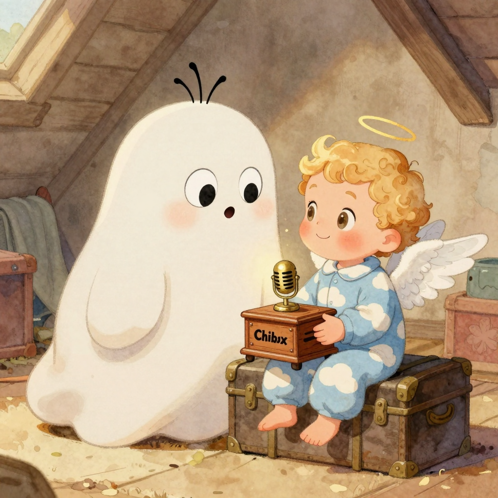 Appy and the Tiny Podcast in the Attic