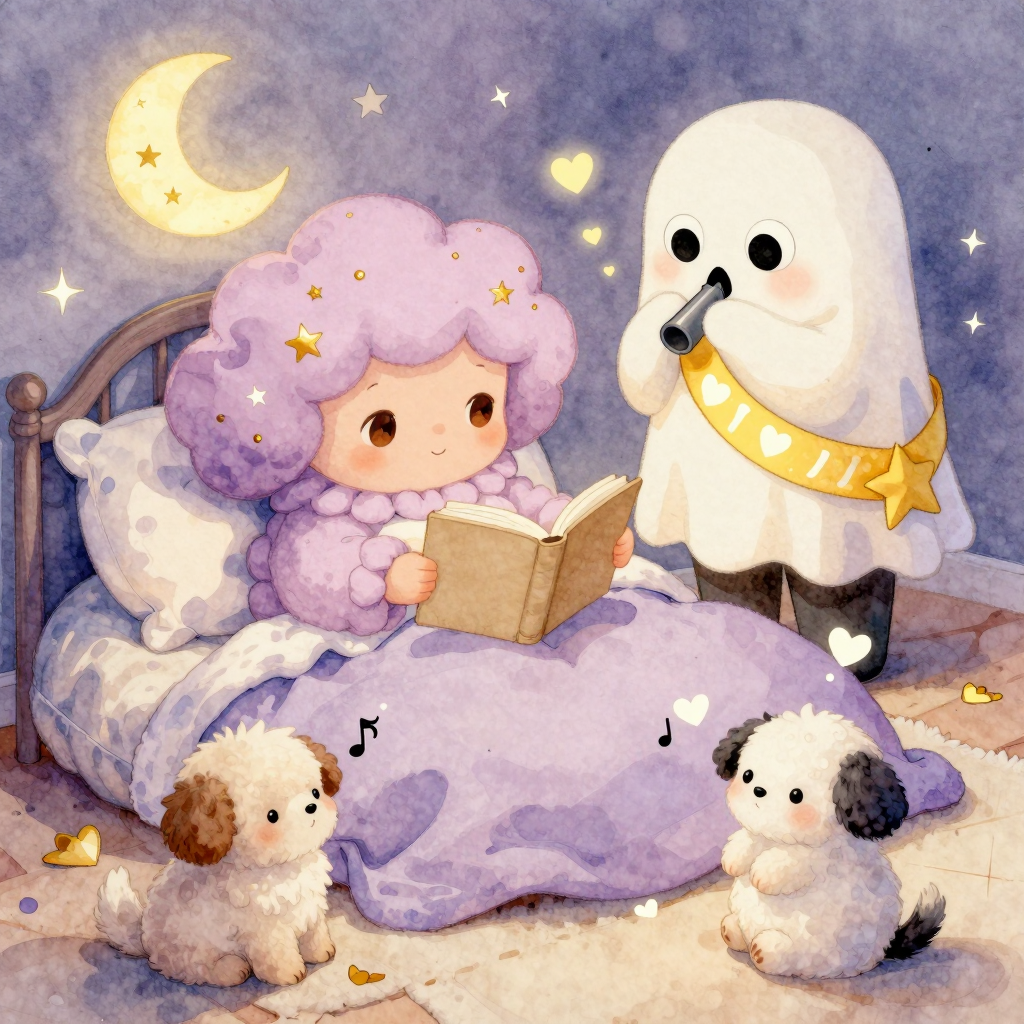 Luluma and the Cloud Puppy Sleepover