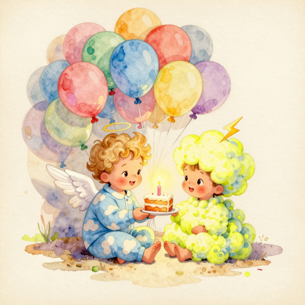 Nimbu and the Birthday Balloon Thunderstorm