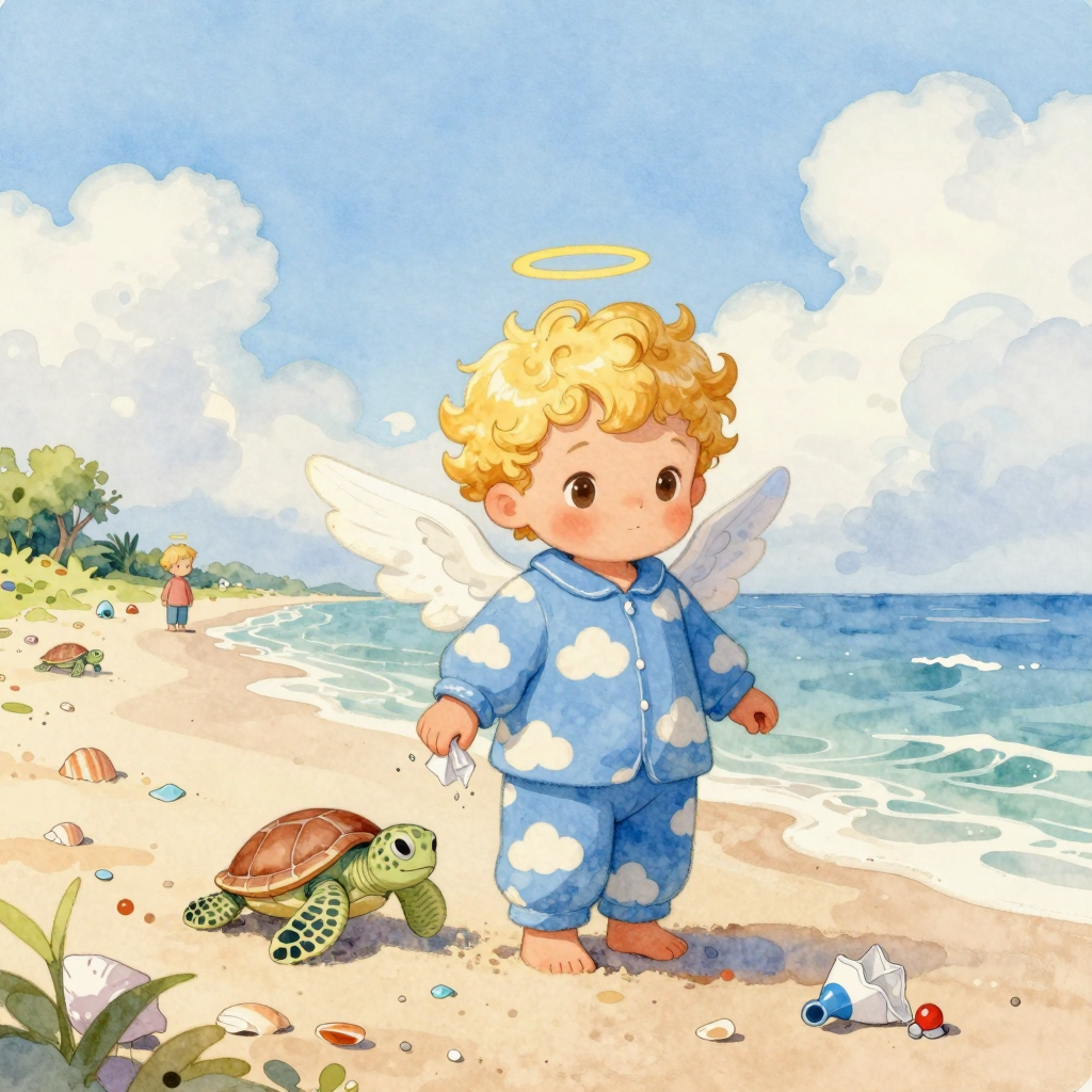 Chibub Saves the Little Sea Turtle